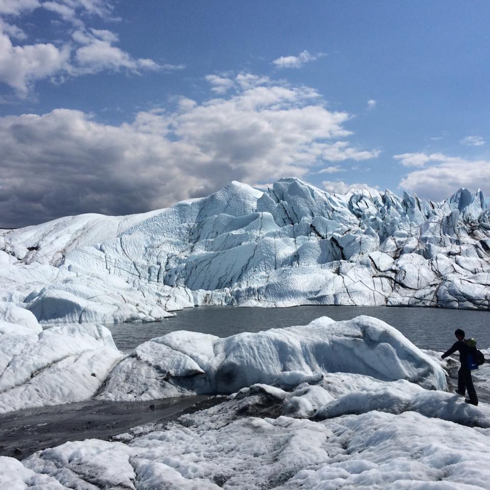 See Blue Ice On The Matanuska Glacier ⋆ WINTER & SUMMER Alaska