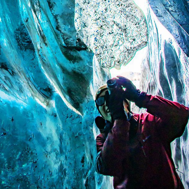 a glacier walk near Wasilla, AK with Glacier Tours on the Matanuska, an Alaska Glacier Tour Company